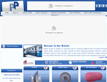 Tablet Screenshot of polymerprocessors.com